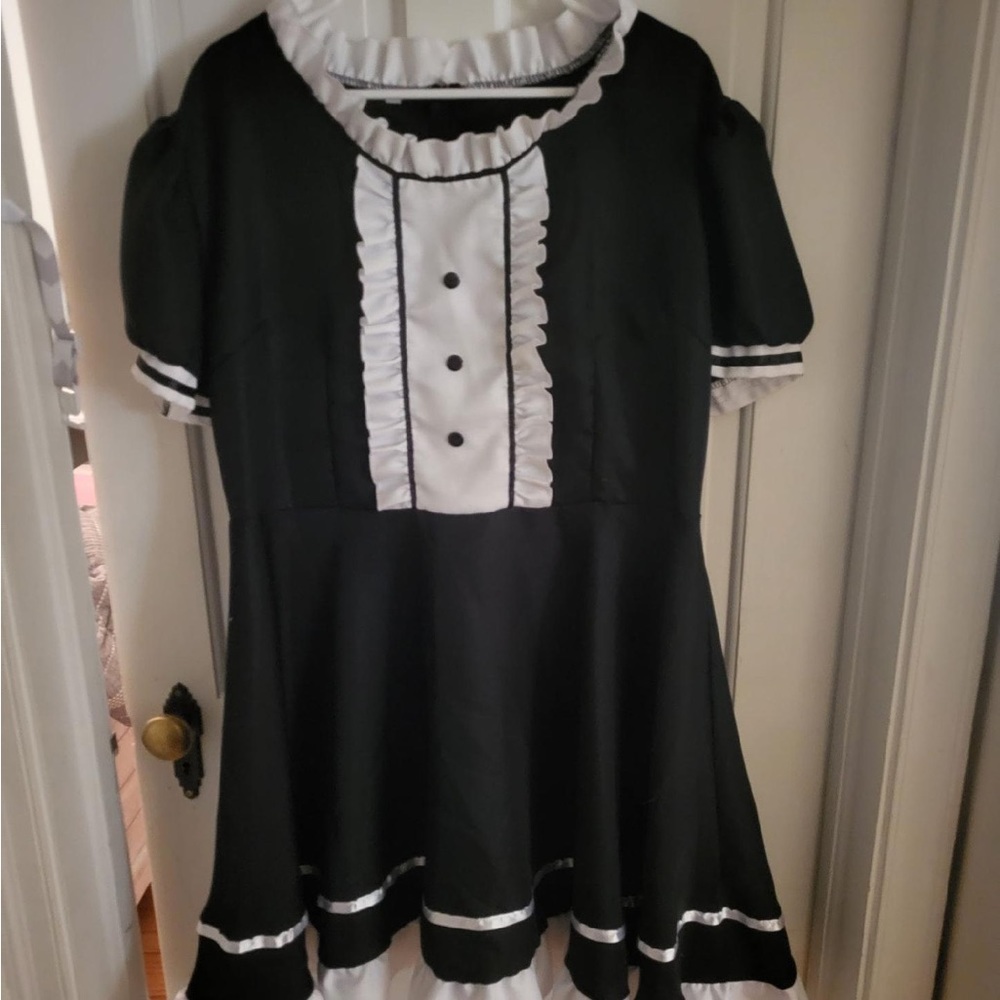 Maid Dress Halloween Costume Cosplay
